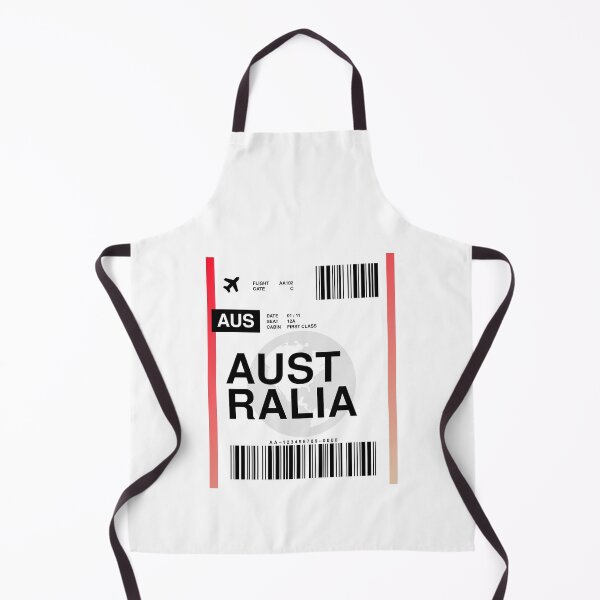 Item preview, Australia Boarding Pass designed and sold by RabbitK.