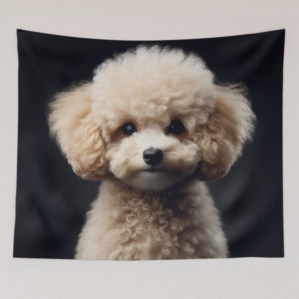 Item preview, Realistic Toy Poodle Pawtrait designed and sold by PawtraitRealism.