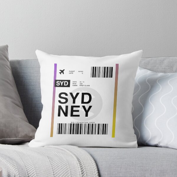 Item preview, Sydney Boarding Pass designed and sold by RabbitK.