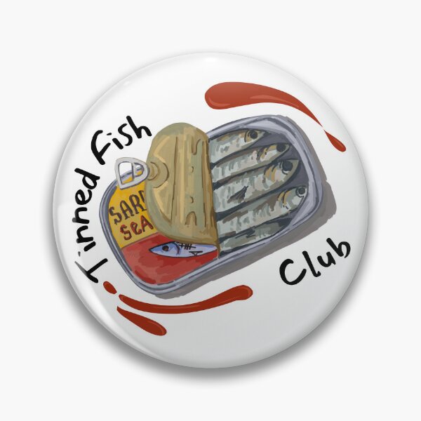 Item preview, Tinned Fish Club designed and sold by DoberPitDesigns.