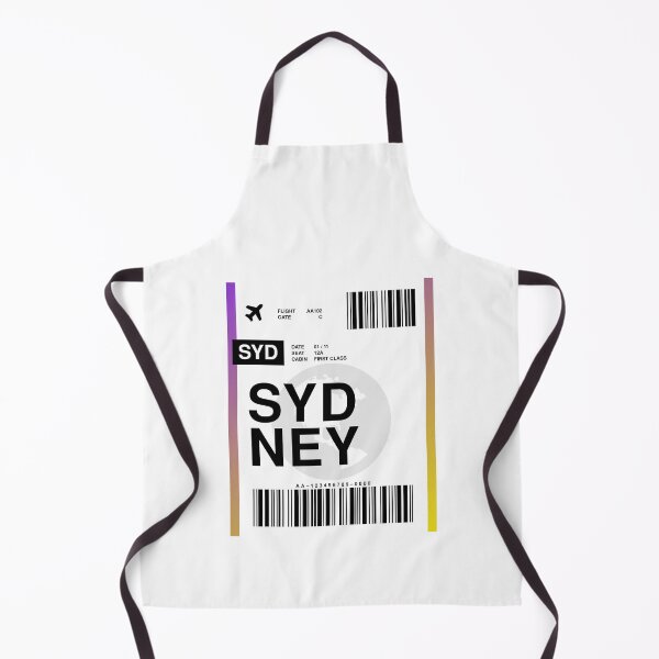Item preview, Sydney Boarding Pass designed and sold by RabbitK.