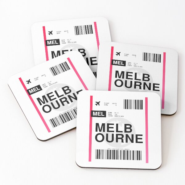Artikelvorschau, Bordkarte für Melbourne entworfen und verkauft von RabbitK.
