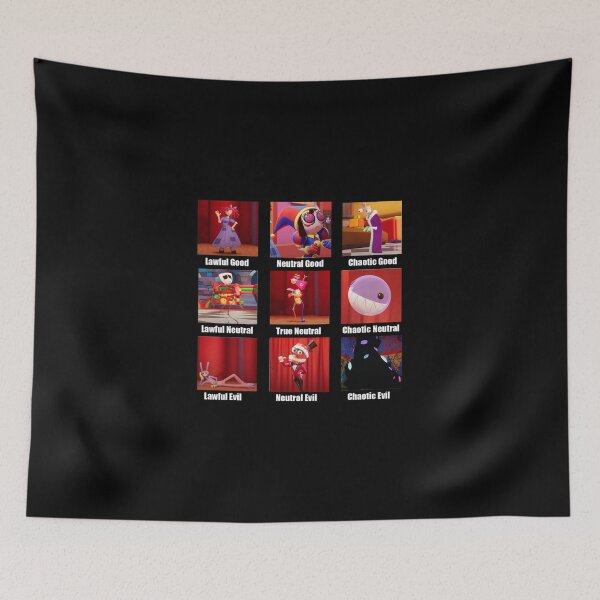 Item preview, The amazing digital circus alignment chart designed and sold by lalimtiffinyus.