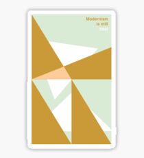Modernism Sticker