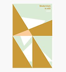 Modernism Photographic Print