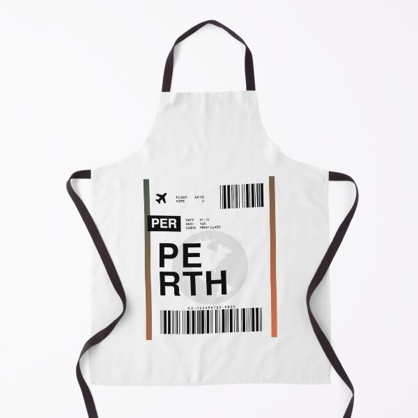 Item preview, Perth Boarding Pass designed and sold by RabbitK.