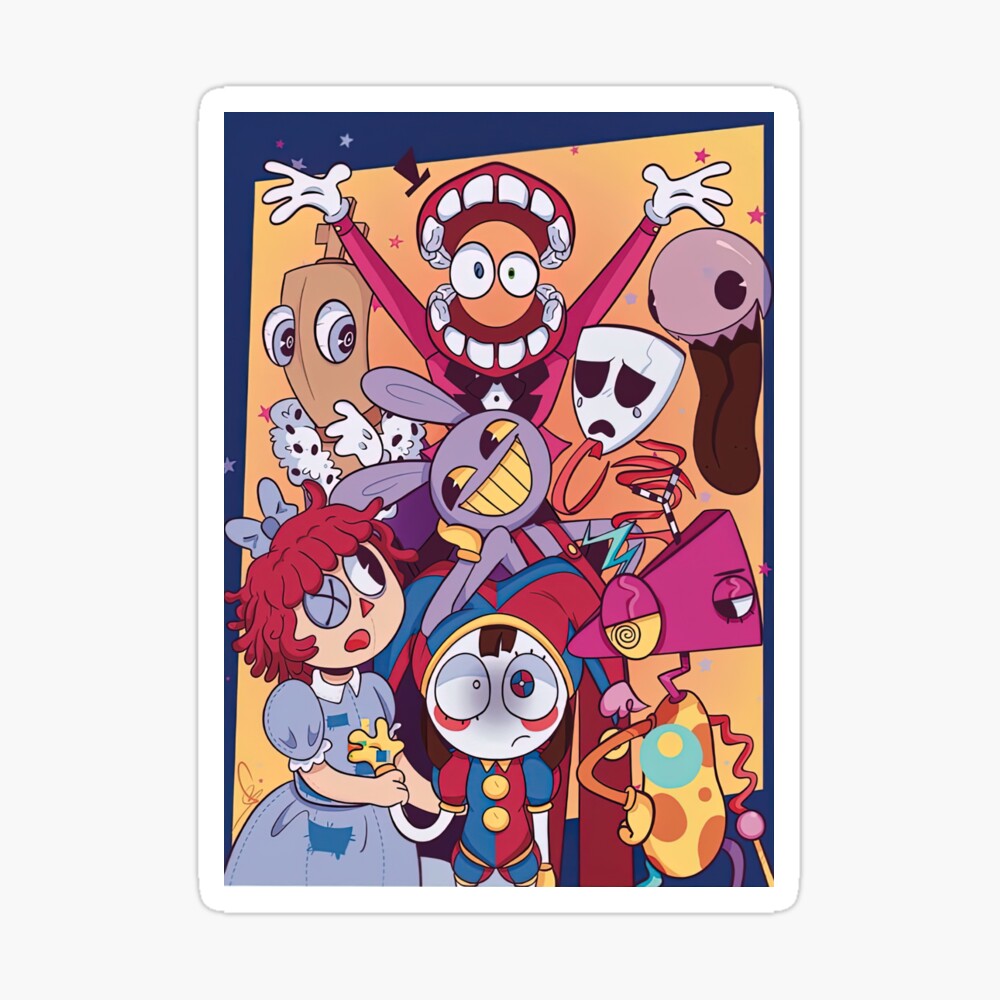 The Amazing Digital Circus - Loved digital circus Photographic Print