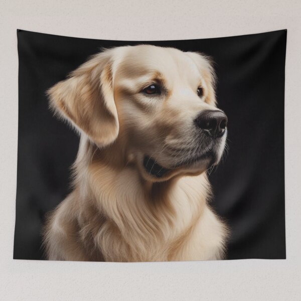 Item preview, Realistic Golden Retriever Pawtrait designed and sold by PawtraitRealism.