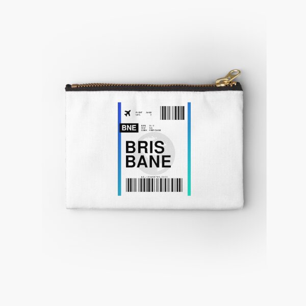 Item preview, Brisbane Boarding Pass designed and sold by RabbitK.
