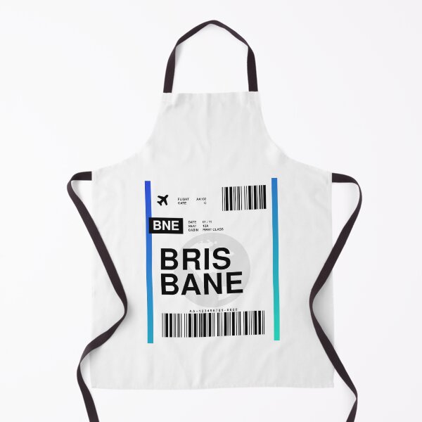 Item preview, Brisbane Boarding Pass designed and sold by RabbitK.