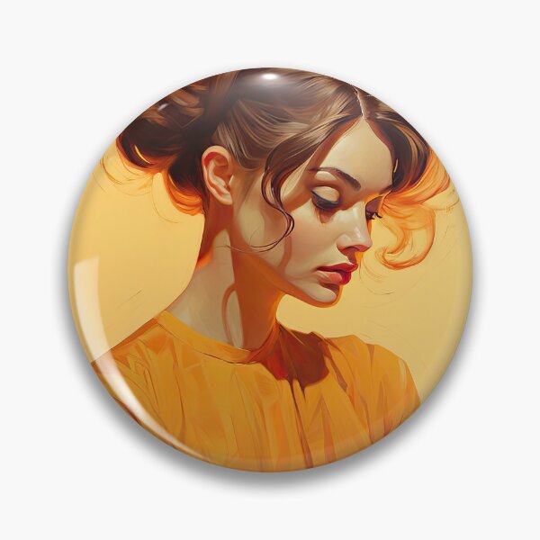 Item preview, Elegant Bun: A Woman's Graceful Portrait designed and sold by krishutd.