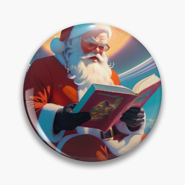 Item preview, Father Christmas Reads designed and sold by Awesome Things.