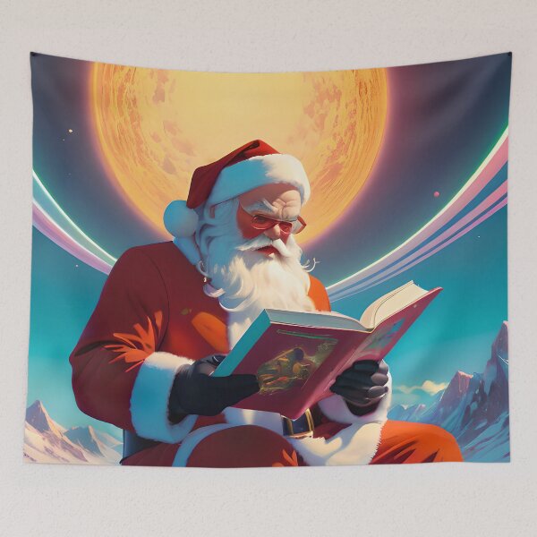 Item preview, Father Christmas Reads designed and sold by Awesome Things.