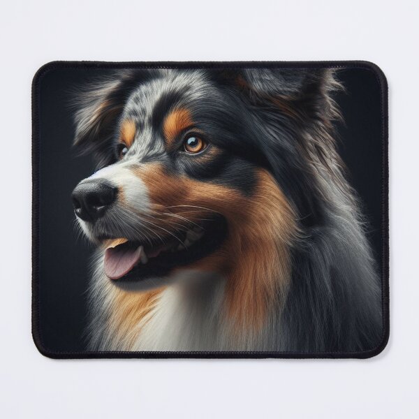 Item preview, Realistic Australian Sherpherd Pawtrait designed and sold by PawtraitRealism.