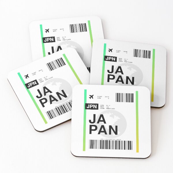 Item preview, Japan Boarding Pass designed and sold by RabbitK.