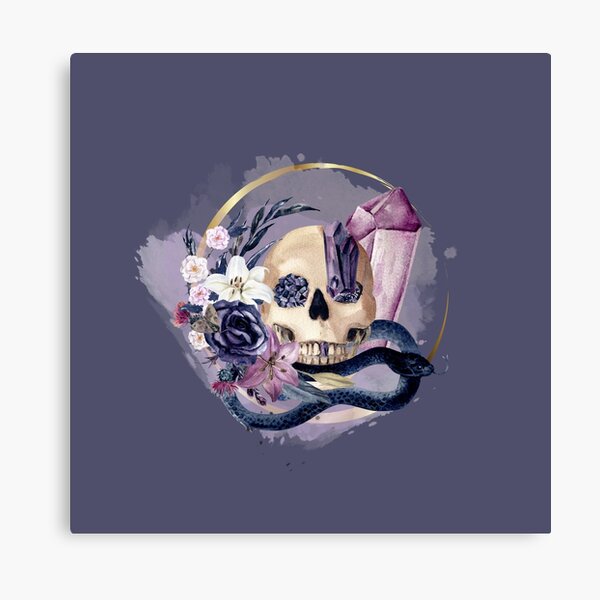 Floral Fantasy Skull