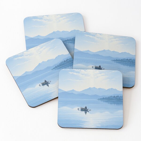 Item preview, Monochromatic Serenity: A Beautiful River's Essence designed and sold by krishutd.