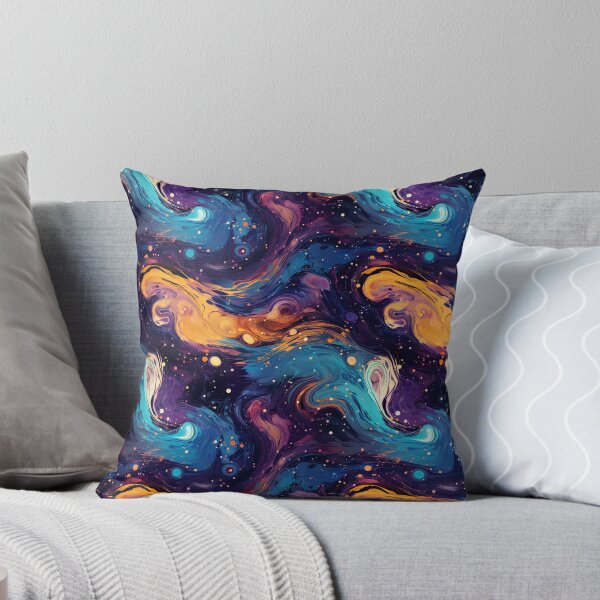 Item preview, Cosmic Expressionism: Galaxy Marble Swirl with Stardust Veins designed and sold by polonuim210.