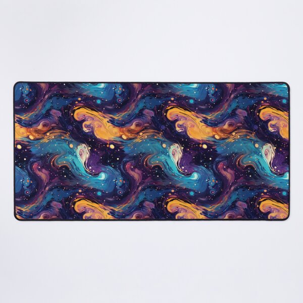 Item preview, Cosmic Expressionism: Galaxy Marble Swirl with Stardust Veins designed and sold by polonuim210.