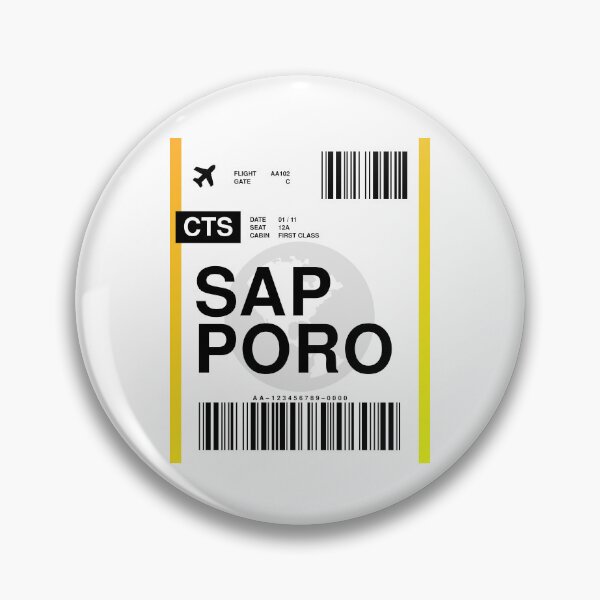 Item preview, Sapporo Boarding Pass designed and sold by RabbitK.