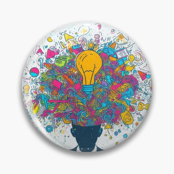 Item preview, A person who has just discovered a brilliant idea. designed and sold by growing-mom.