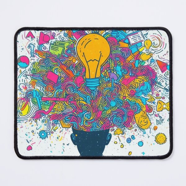 Item preview, A person who has just discovered a brilliant idea. designed and sold by growing-mom.