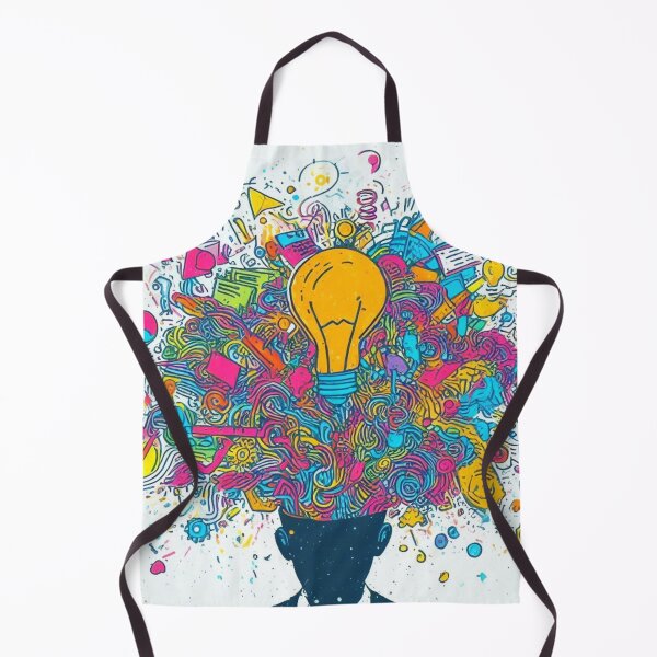 Item preview, A person who has just discovered a brilliant idea. designed and sold by growing-mom.