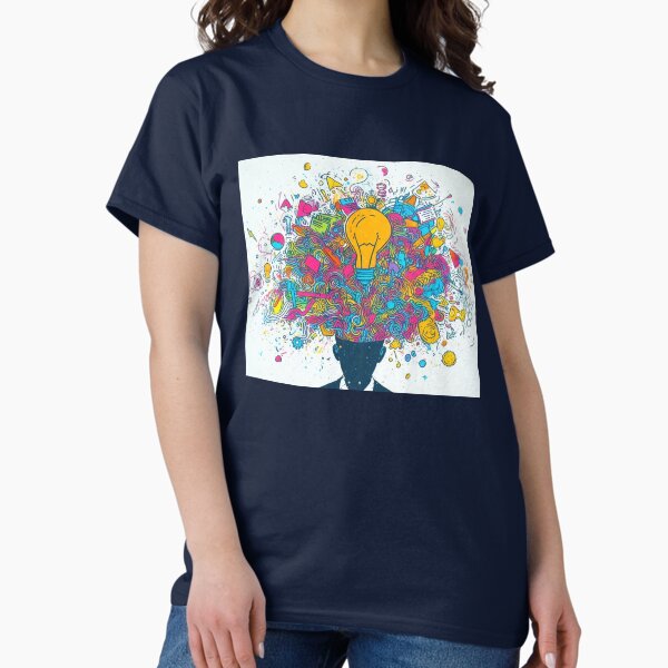 Item preview, A person who has just discovered a brilliant idea. designed and sold by growing-mom.
