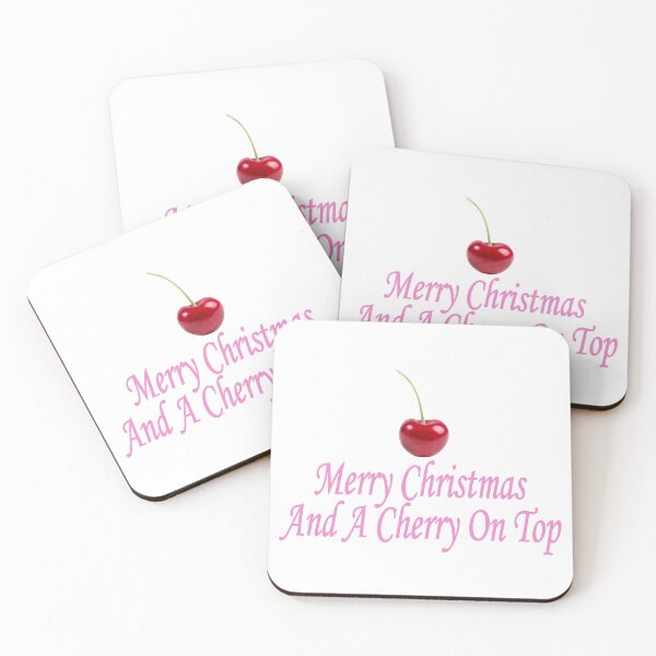 Item preview, Merry Christmas And Cherry On Top | Delicious Christmas designed and sold by ArtCornerStudio.