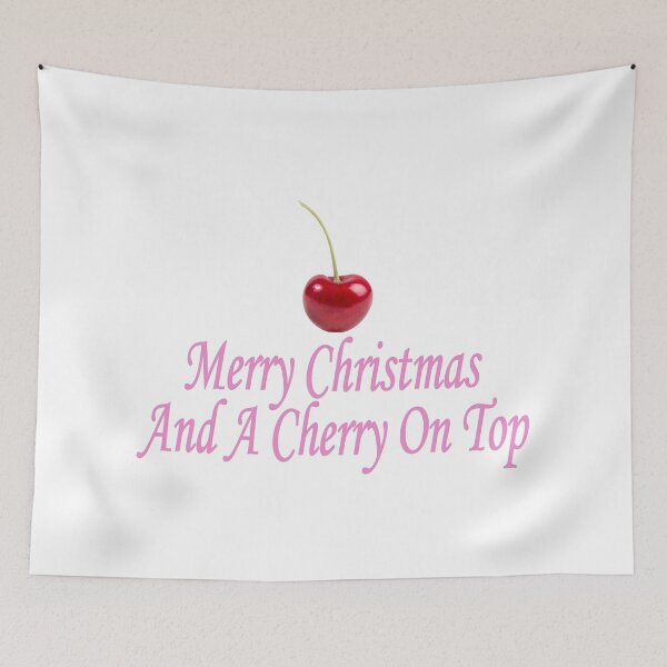 Item preview, Merry Christmas And Cherry On Top | Delicious Christmas designed and sold by ArtCornerStudio.