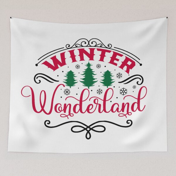 Item preview, Cute and Cozy Winter Wonderland Holiday Design designed and sold by caFUNated.