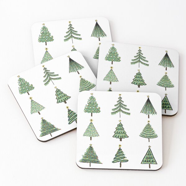 Item preview, christmas trees designed and sold by izzybeggs.