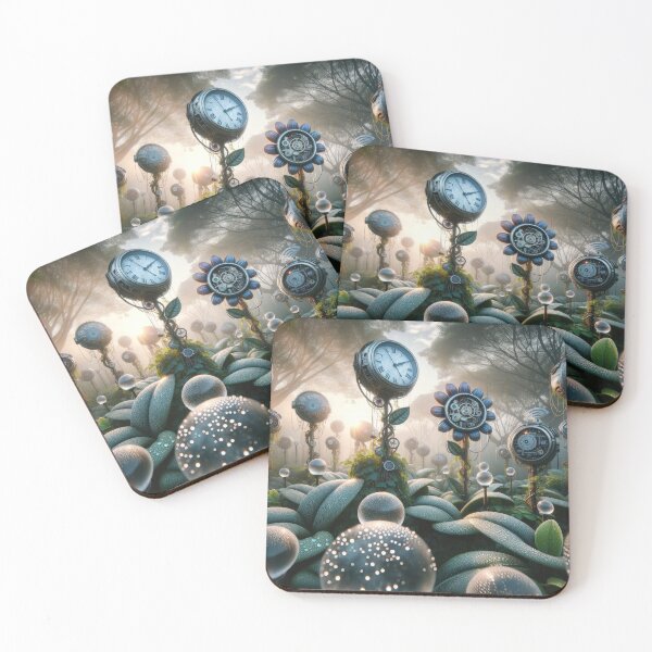 Item preview, Enchanted Forest Timepieces - Mechanical Flora Art designed and sold by Newpixelland.