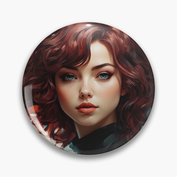 Item preview, Realism Dreamscape Portrait 1: Enchanting Abstraction in Vivid Contrasts designed and sold by Kumahimeco.
