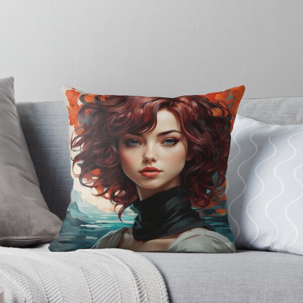 Item preview, Realism Dreamscape Portrait 1: Enchanting Abstraction in Vivid Contrasts designed and sold by Kumahimeco.