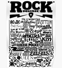 Rock Music Group Poster