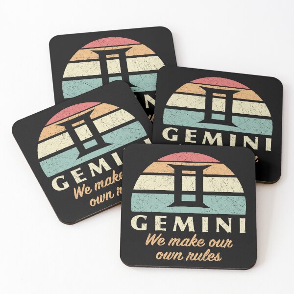 Item preview, Funny Gemini Zodiac Rules designed and sold by thepixelgarden.