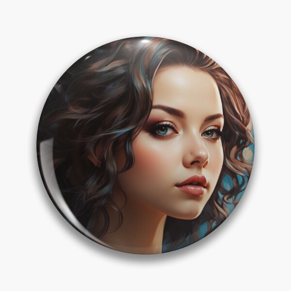 Item preview, Realism Dreamscape Portrait 3: Enchanting Abstraction in Vivid Contrasts designed and sold by Kumahimeco.