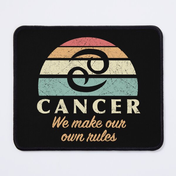Item preview, Funny Cancer Zodiac Rules designed and sold by thepixelgarden.