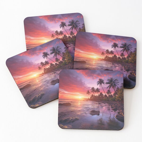 Item preview, Barbuda Island Sunset designed and sold by Elisabeth Lucas.