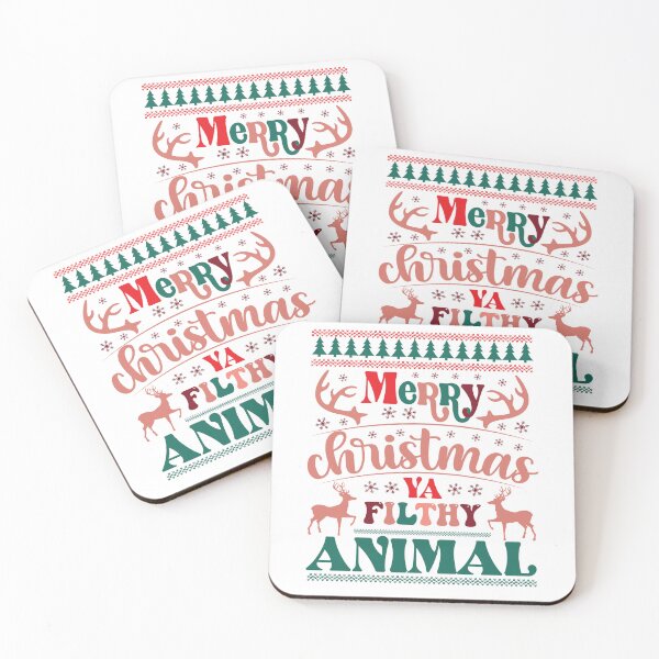 Item preview, Merry Christmas Ya Filthy Animal designed and sold by Herlin23.