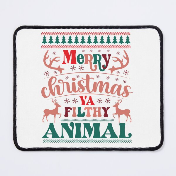 Item preview, Merry Christmas Ya Filthy Animal designed and sold by Herlin23.