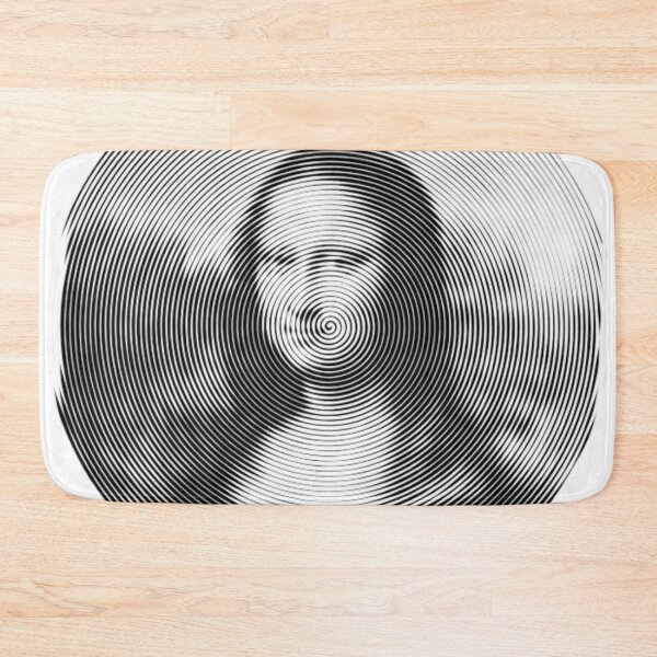 Item preview, Mona Lisa Spiroglyph Spiral Art Low Poly Art designed and sold by SpiroJo.