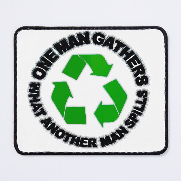 Item preview, One Man Gathers... designed and sold by TheGratefulHead.