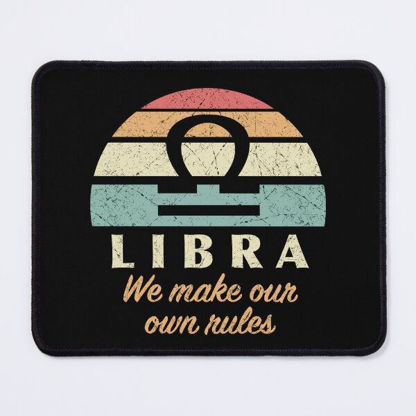 Item preview, Funny Libra Zodiac Rules designed and sold by thepixelgarden.