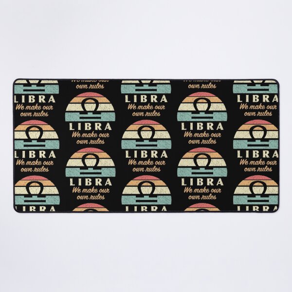 Item preview, Funny Libra Zodiac Rules designed and sold by thepixelgarden.