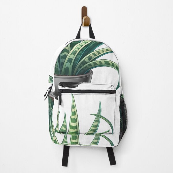 Item preview, Black Potted Snakeplant - Cute Cartoon Potted Houseplant Painting designed and sold by Star-Fragment.