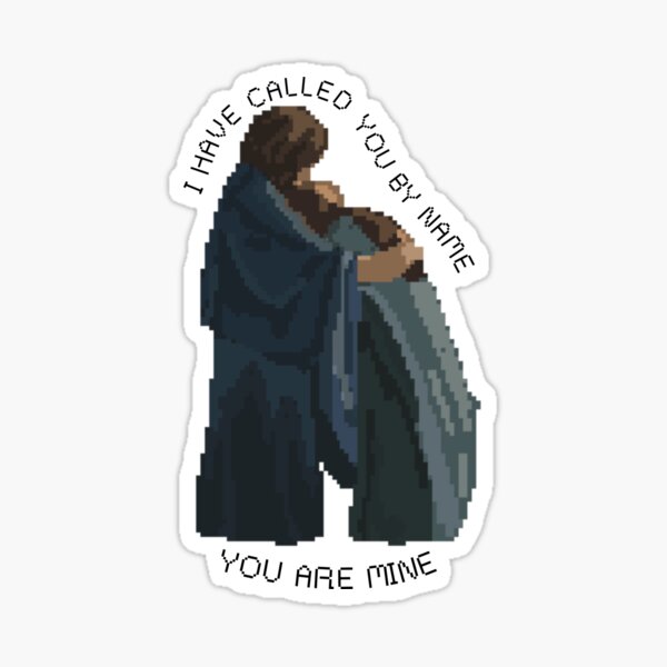 Item preview, I Have Called You By Name Isaiah 43:1 The Chosen Pixel designed and sold by Andrea Caceres.