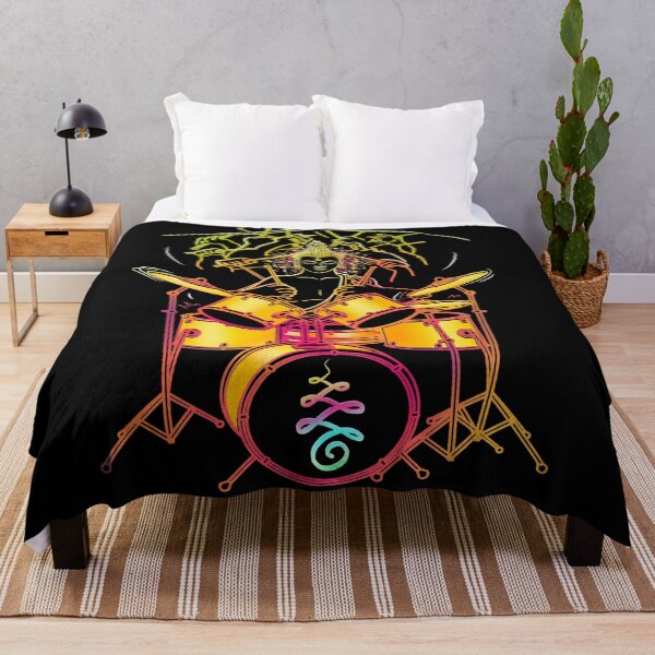 Item preview, Neon Nirvana - Drummer Buddha  designed and sold by Roysdisturbia.