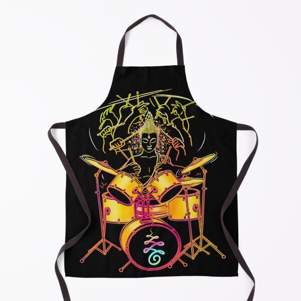 Item preview, Neon Nirvana - Drummer Buddha  designed and sold by Roysdisturbia.